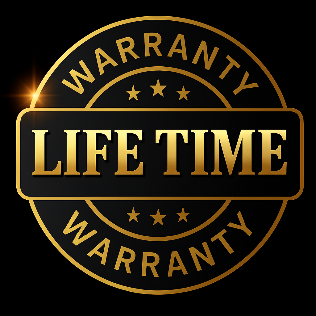 lifetime warranty badge